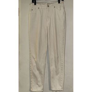 Vintage Levi's 10912 Womens Orange Tab Jeans Slim‎ Fit Tapered Leg Size 11 Short